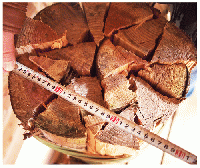 ヒノキの薪 :中・太割 18kg (1年乾燥)